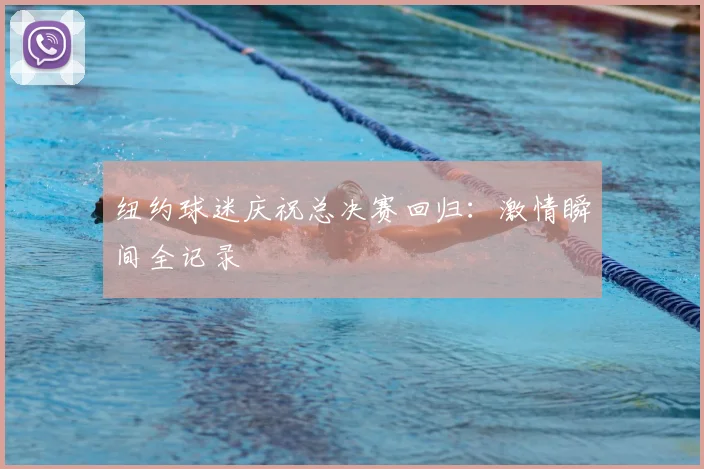 纽约球迷庆祝总决赛回归:激情瞬间全记录